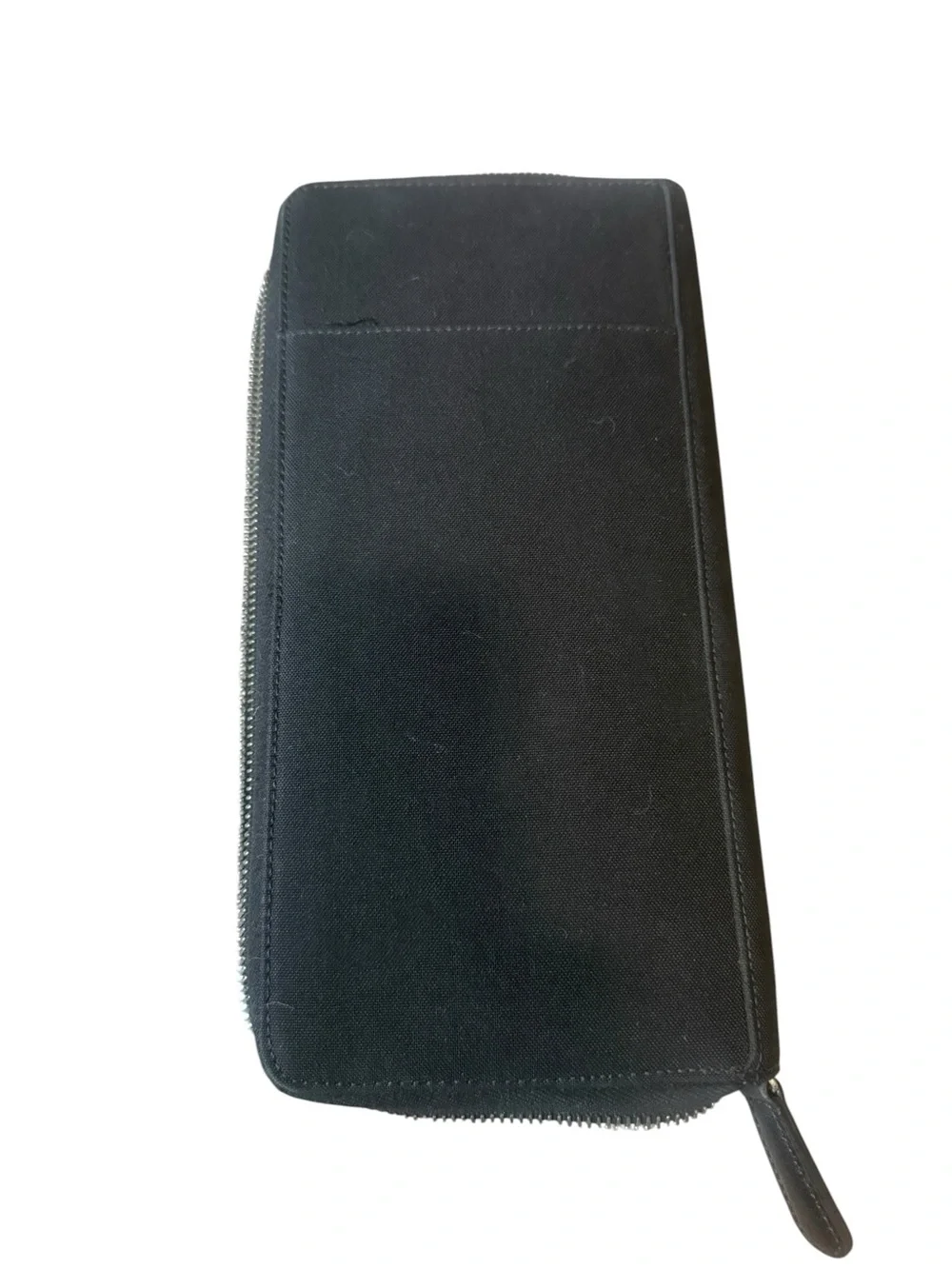 Coach Black Full-Zip Travel Wallet